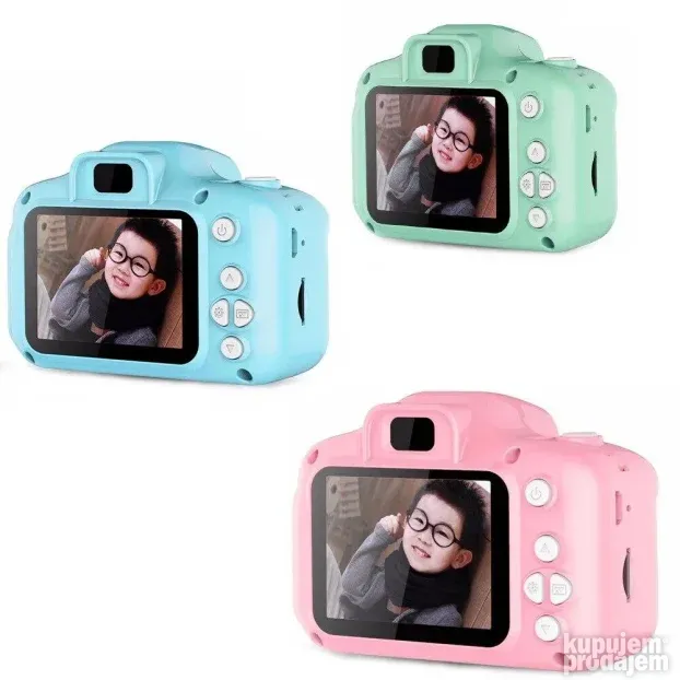 Dečja Digitalna kamera za decu KIDS CAMERA zelena