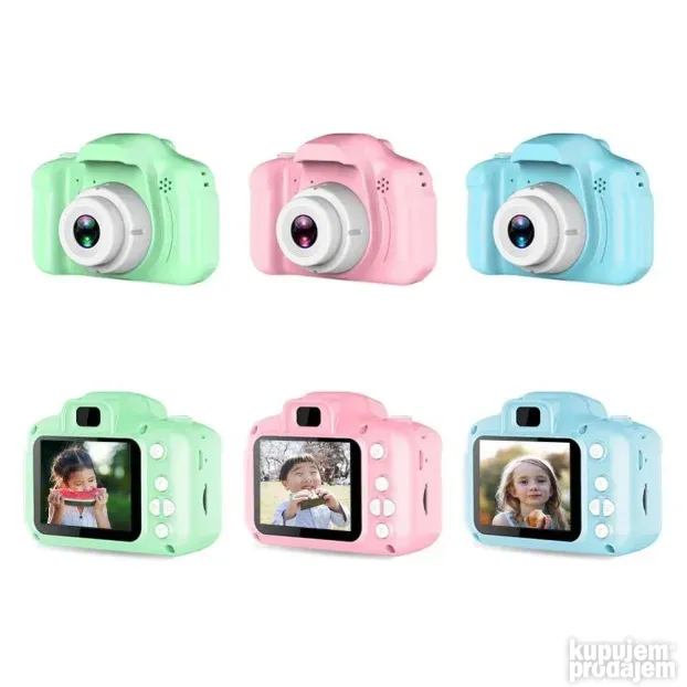 Dečja Digitalna kamera za decu KIDS CAMERA zelena