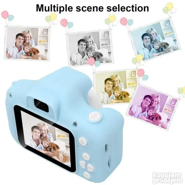 Dečja Digitalna kamera za decu KIDS CAMERA zelena