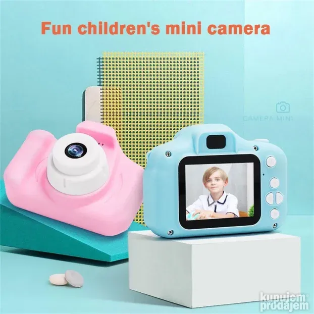 Dečja Digitalna kamera za decu KIDS CAMERA zelena