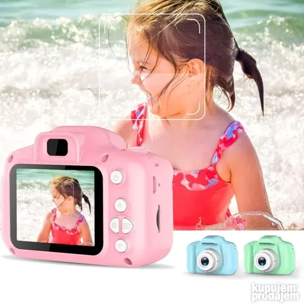 Dečja Digitalna kamera za decu KIDS CAMERA zelena