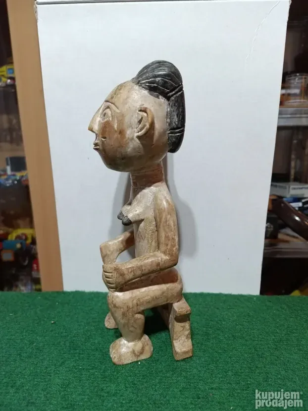 Afrička Fante akua'ba maternity figura ghana