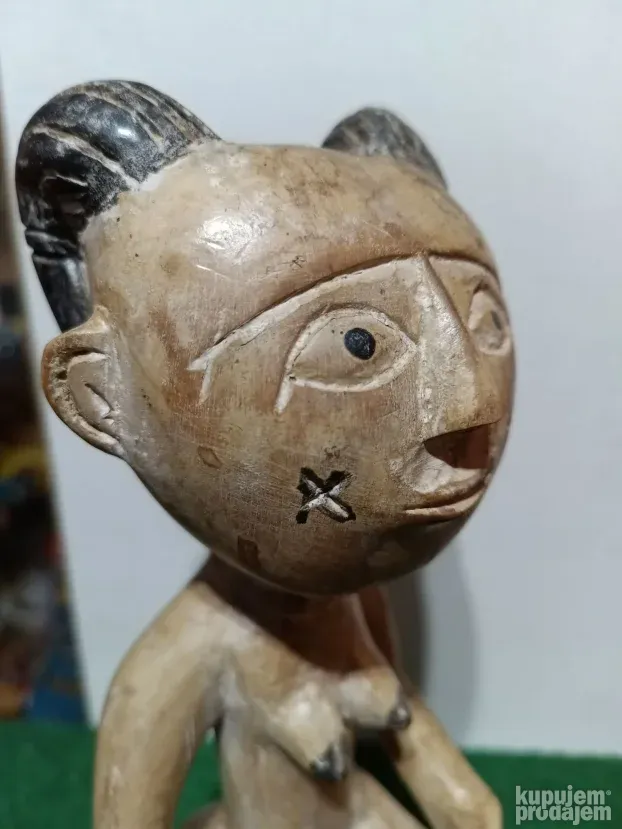 Afrička Fante akua'ba maternity figura ghana