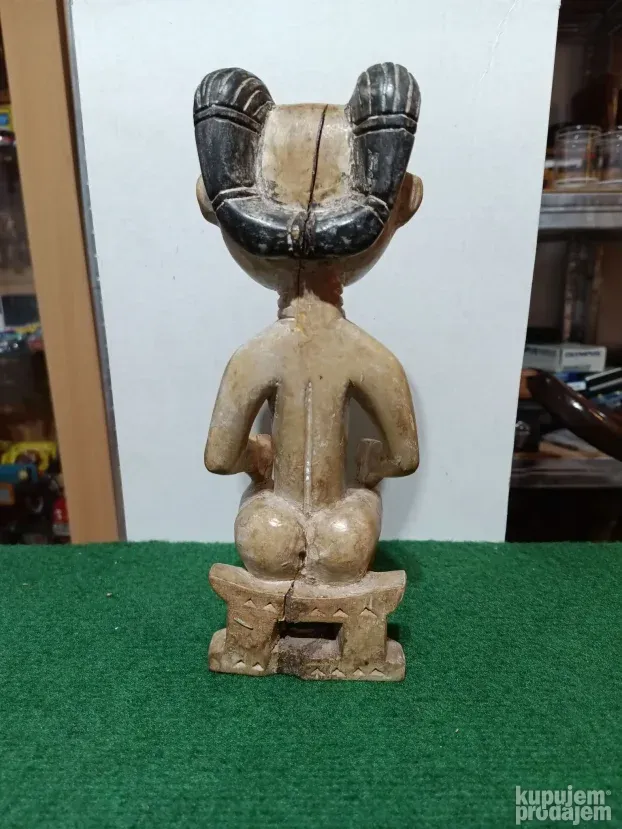Afrička Fante akua'ba maternity figura ghana