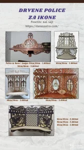 Police za ikone i tamjan