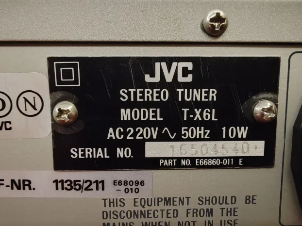 JVC TX-6L vrhunski tjuner
