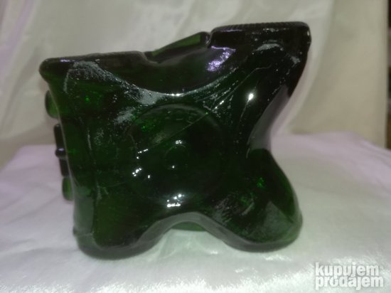 Vintage, zelena flasa auto, MADE IN ITALY