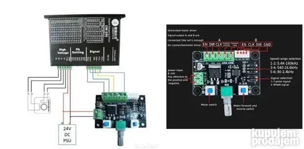 Kontroler step motora sa potenciometrom MKS OSC v1.0