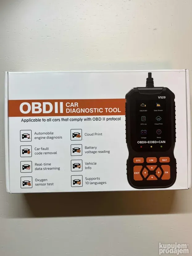 Auto dijagnostika/OBD II/OBD 2/OBD2/ V520