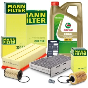 VW Caddy Mali Servis SET Filtera + Castrol 2.0 TDI