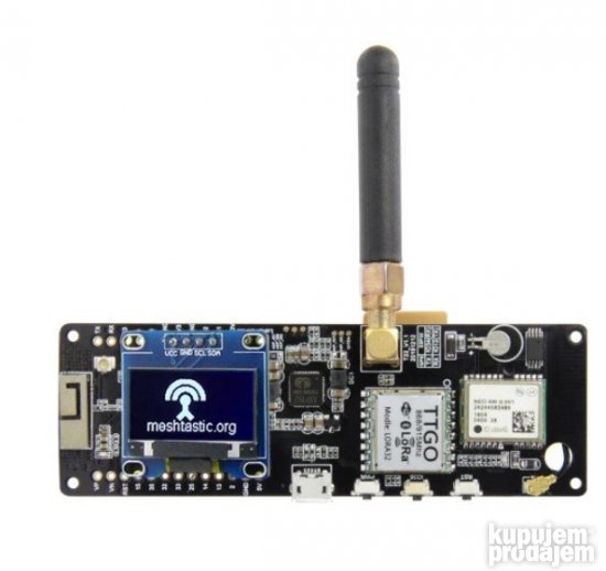 Lora ESP32  433 MHZ  GPS + Bluetooth + Wifi