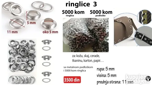 ringlice vece