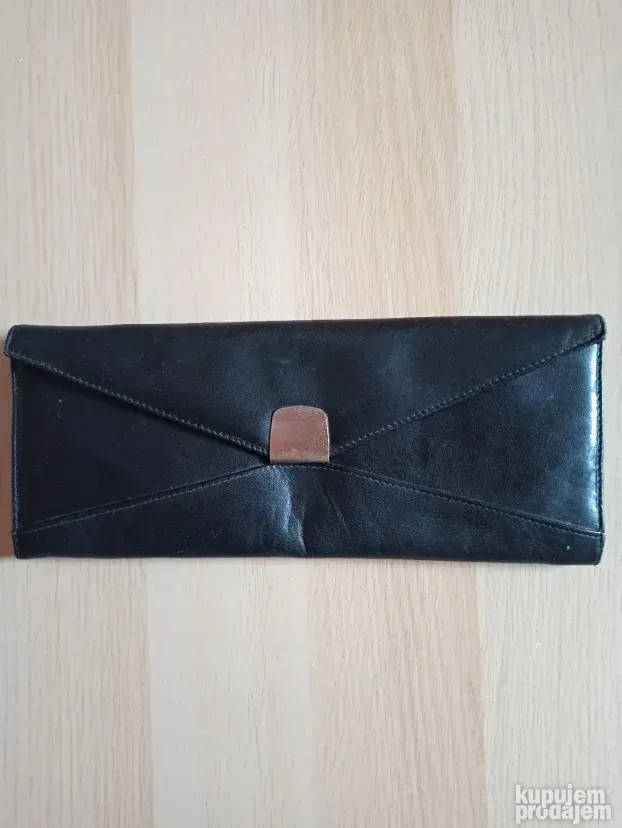 Prelepa ženska kožna pismo torbica 33x14cm