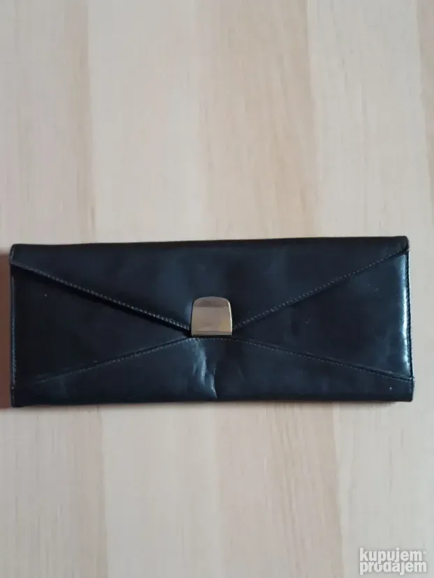 Prelepa ženska kožna pismo torbica 33x14cm
