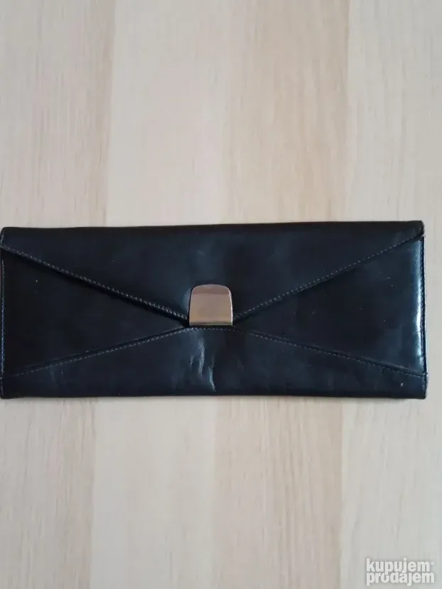 Prelepa ženska kožna pismo torbica 33x14cm