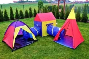 Šator, tunel, kucica za igru