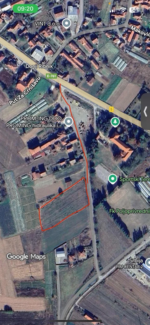 Trstenik, Donji Ribnik, 51 ar