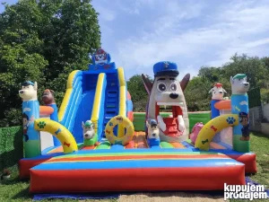 Dvorac na naduvavanje Patrolne Sape