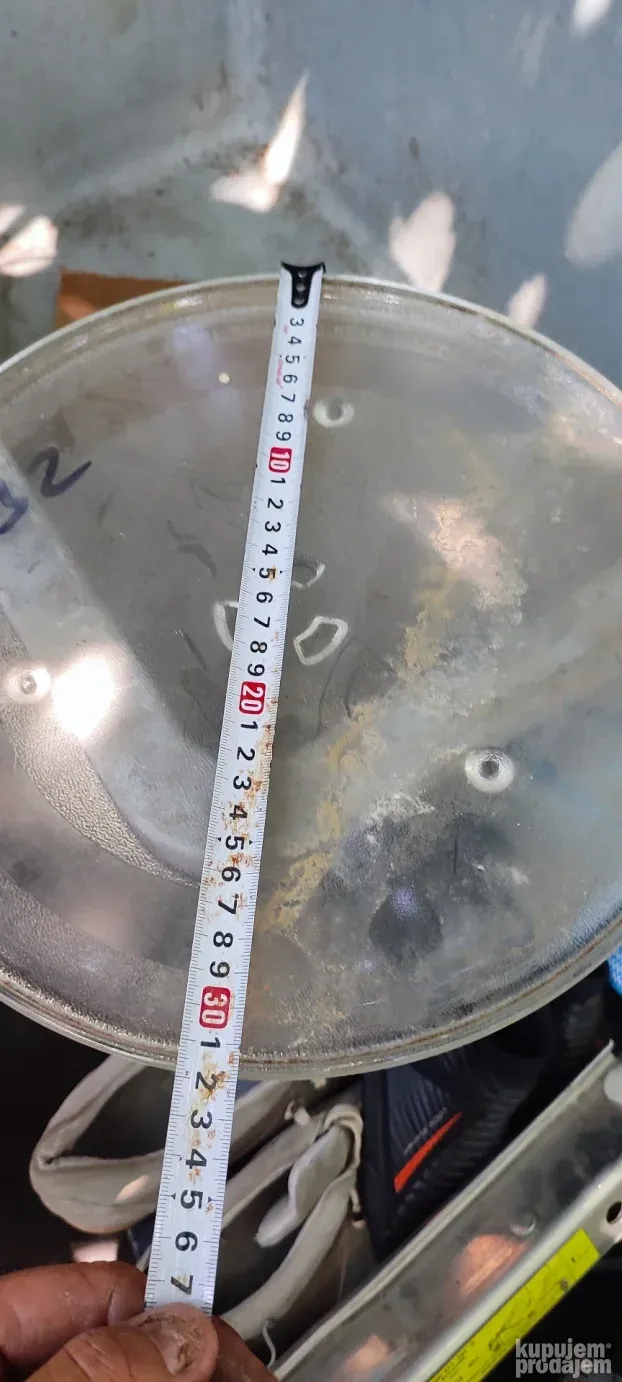 tanjir stakleni za mikrotalasnu pecnicu fi.32cm.