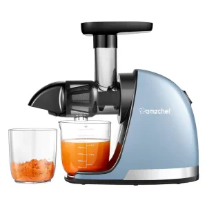 AMZCHEF 1501 BU SM Juicer slow speed Blue