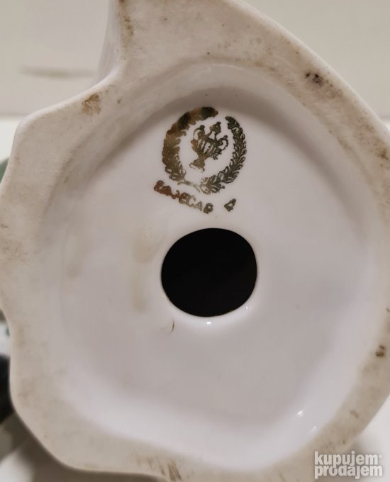 Stara porculanska figura Deda Mraz - porcelan Zajecar