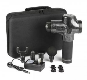 Pistolj masazer profesional 30 u koferu - karbon