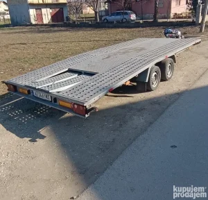Iznajmljivanje najam prikolice 3500 kg 5.20m x 2.40m