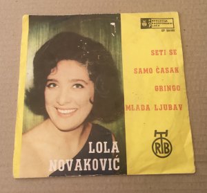 PLOČA - Seti se, Lola Novaković, 1963, PGP RTB