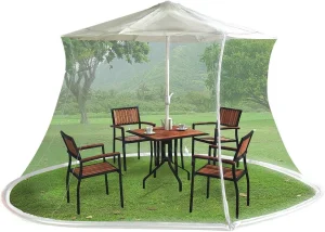 Prozirni šator za dvorište protiv buba