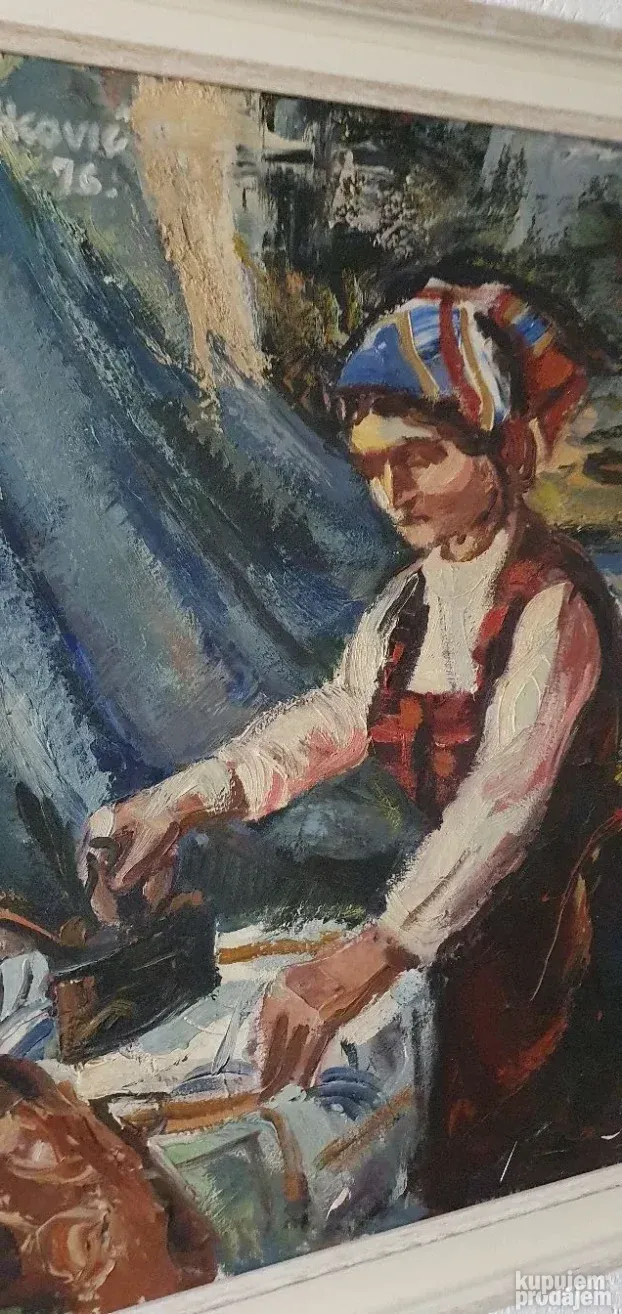 Stara slika iz 1976 godine snižena cena 699eura