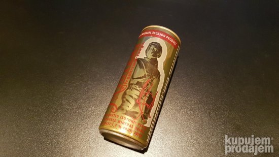 Michael Jackson MYSTERY ENERGY DRINK 1997