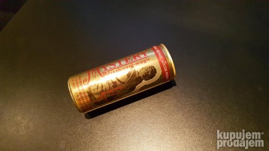 Michael Jackson MYSTERY ENERGY DRINK 1997
