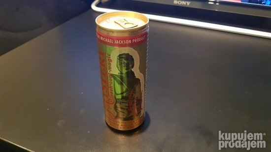 Michael Jackson MYSTERY ENERGY DRINK 1997