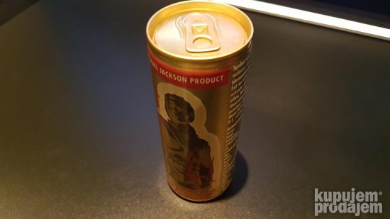 Michael Jackson MYSTERY ENERGY DRINK 1997