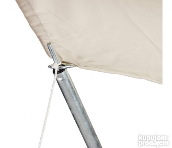 Suncano Jedro za Dvoriste 3x4m Bez Boja- Relaxdays