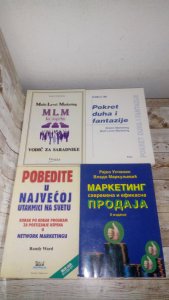MLM 4 knjige/ Mrežni marketing