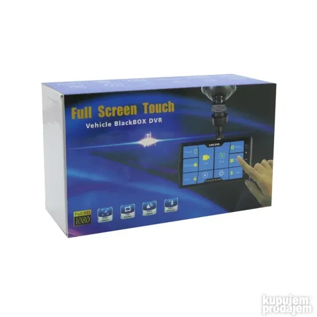Auto kamera T680 dual lens crna