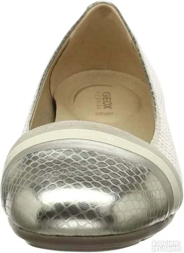 % GEOX ANNYTAH ORIGINAL NOVE zlatne krem baletanke 37 (38.5)