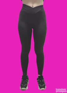 Helanke boja braon rebraste W16668