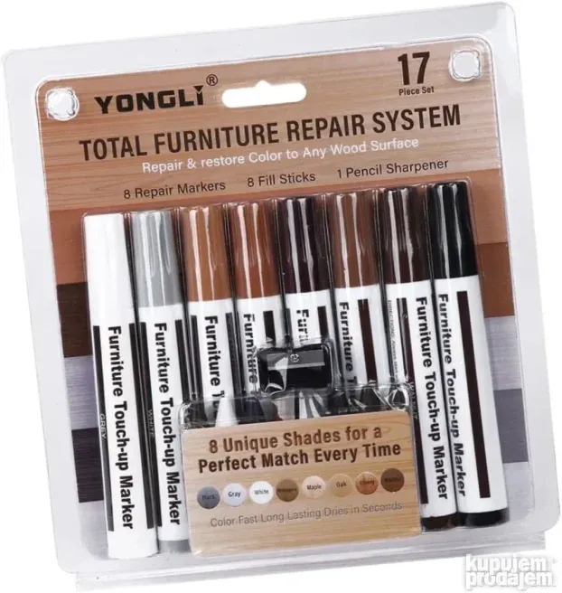 Markeri za popravku reparaciju nameštaja i drvenih podova