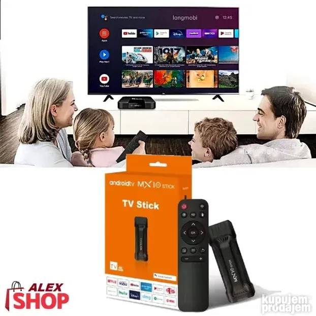 Android Tv Box MX 10 pro 4k Ultra HD