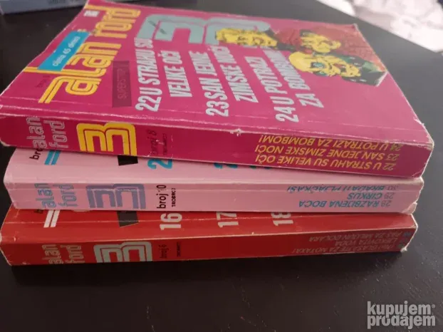 Alan Ford trobroji 6,8,10