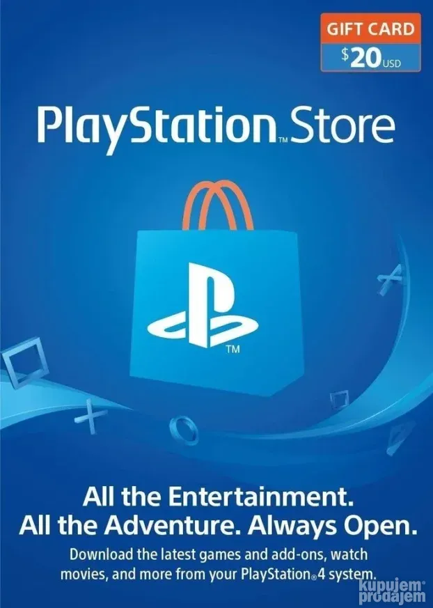 PSN Gift Card $20 USD (Ps4/Ps5)