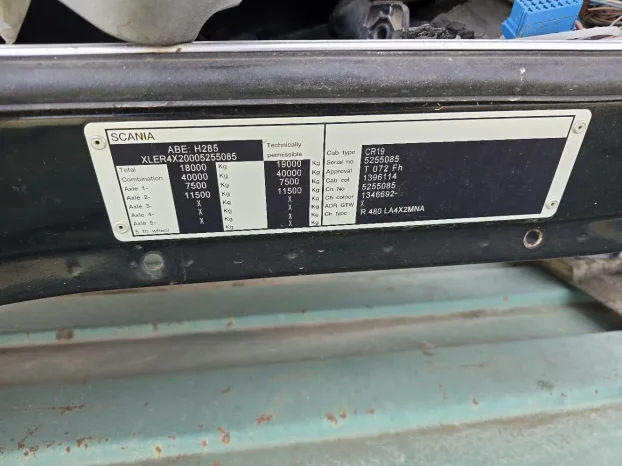 Kabina Scania Mercedes MP2 FAP