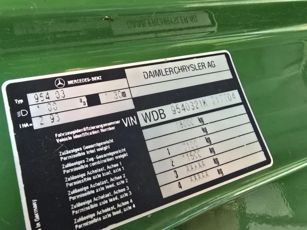 Kabina Scania Mercedes MP2 FAP