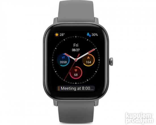 AMAZFIT GTS pametni sat Lava sivi