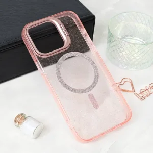 Maska Magsafe Sparkle za iPhone 15 Pro Max 6.7 roze
