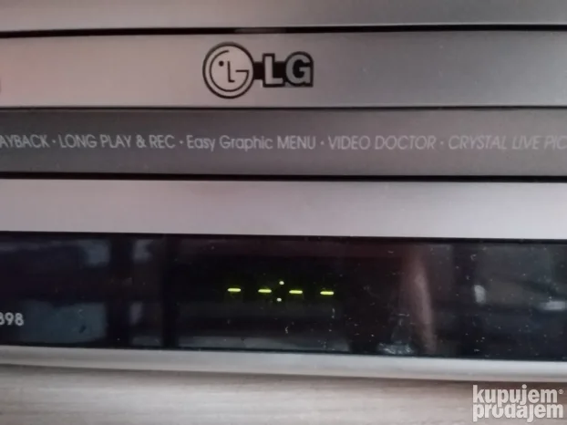 LG VCR i Xwave DVD