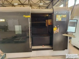 Lasersko secenja metala 6KW,do 30mm debljine.
