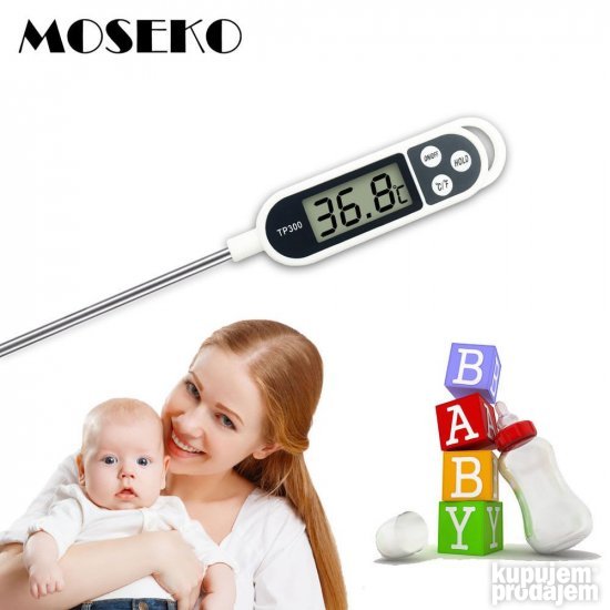 Digitalni termometar za mleko meso caj vodu-50C do +300C